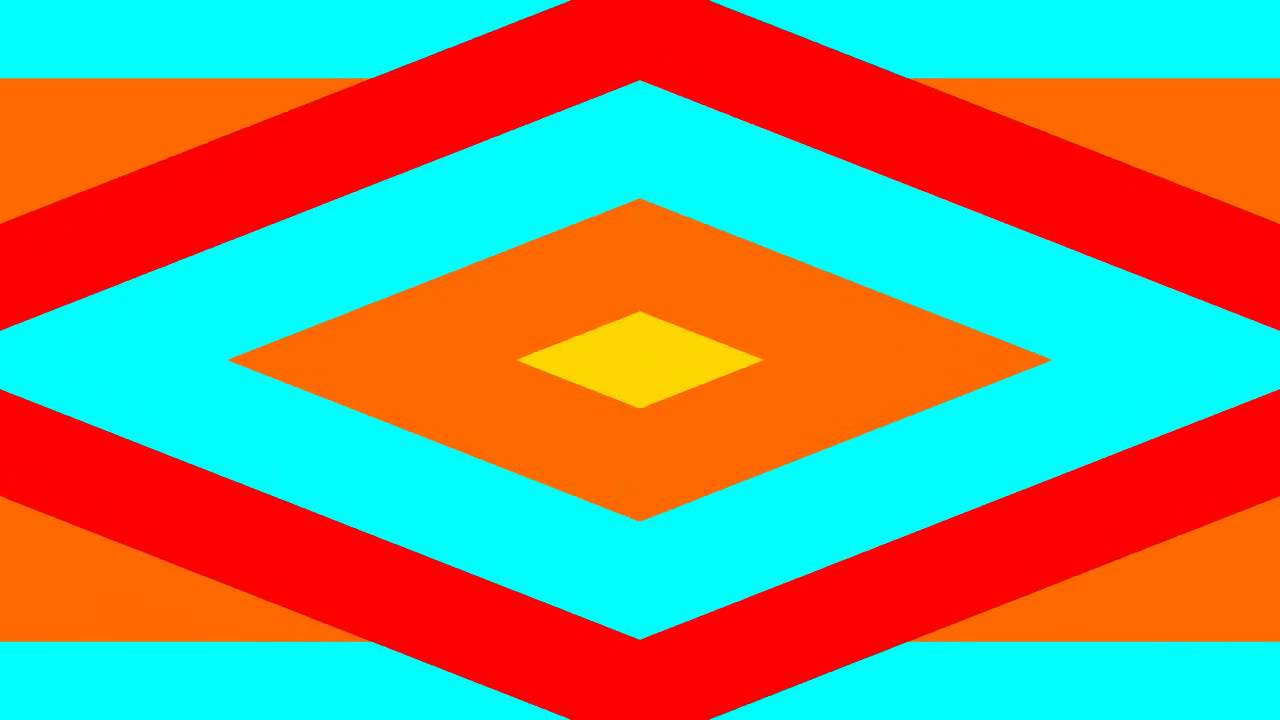 Psychedelic Angular Bars Pattern