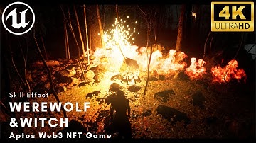 Unreal Engine 5.1 | Web3 Game | Werewolf & Witch Web 3 War game - Skill Effect