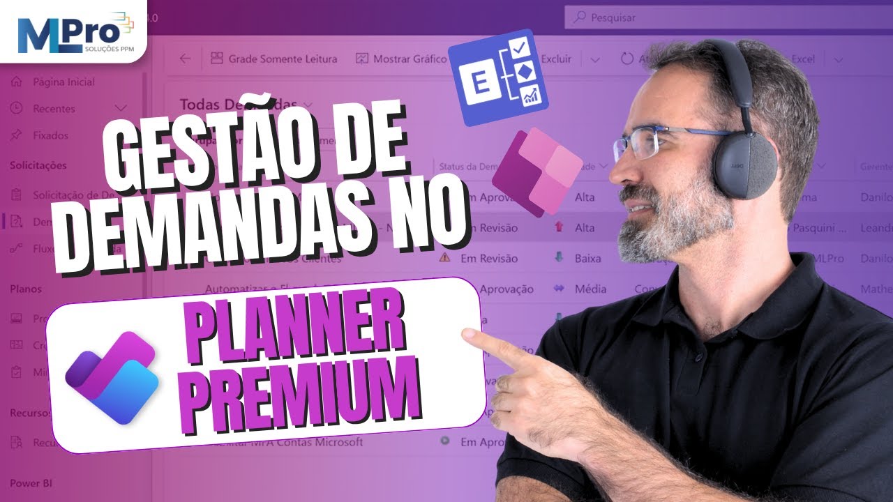 Gestão de Demandas no Planner Premium com Power Apps, passo a passo