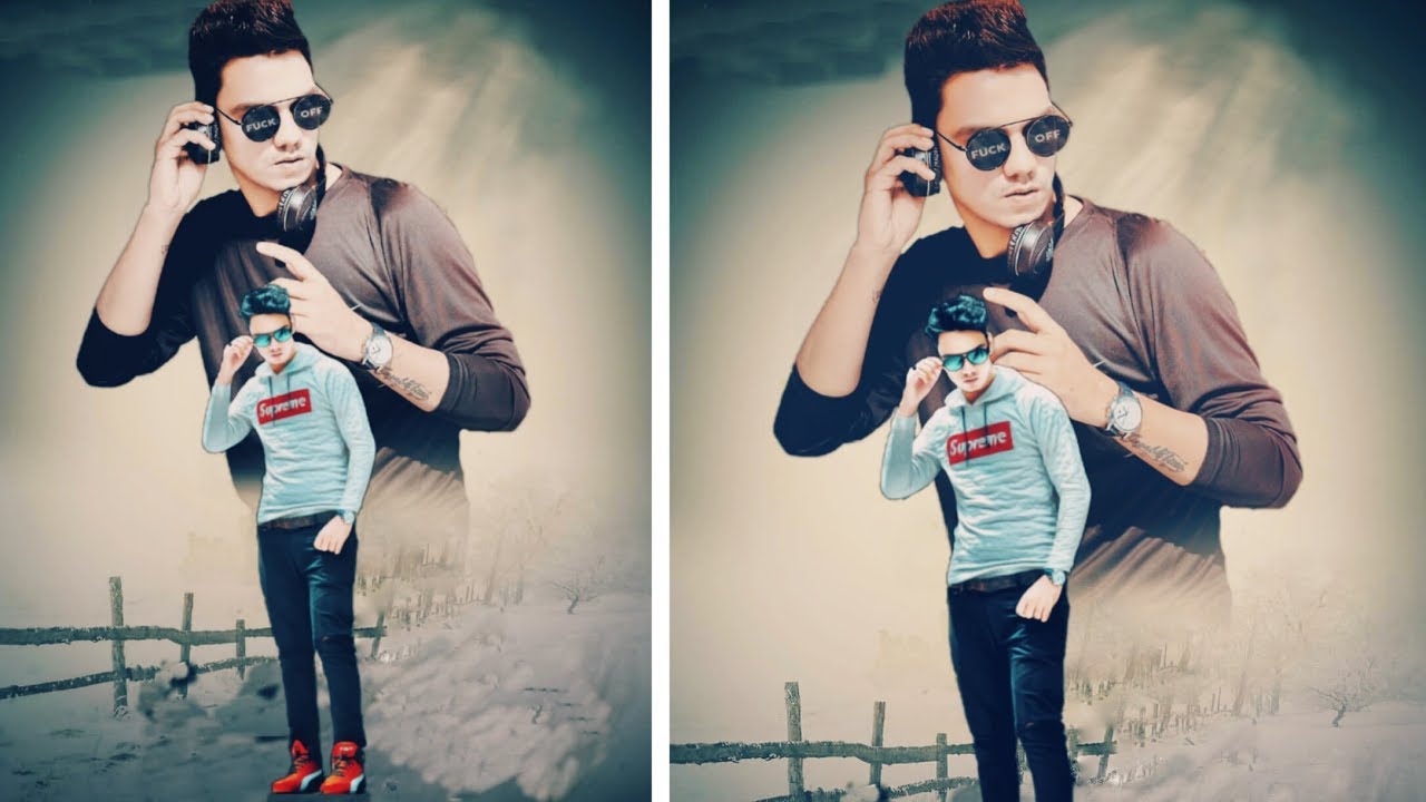 Own Wall photo editing PicsArt / own Wall editing by he Amit editing