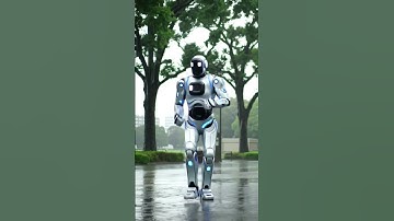 Dancing Robot in the Rain – AI’s Got Rhythm, Even in Storms!