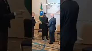 Tinubu meets Brazil's Lula Da Silva for bilateral talks