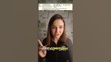 The first conditional! #englishgrammar #conditional #learnenglish