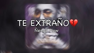 Ñengo Flow - Te Extraño (Lyrics)
