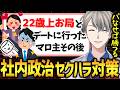 【大物マロ結末】22歳年上お局の猛アプローチに絶望した24歳男子…「社内政治で勝利する」鬼のいなし方と男のセクハラ対策【かなえ先生切り抜き】