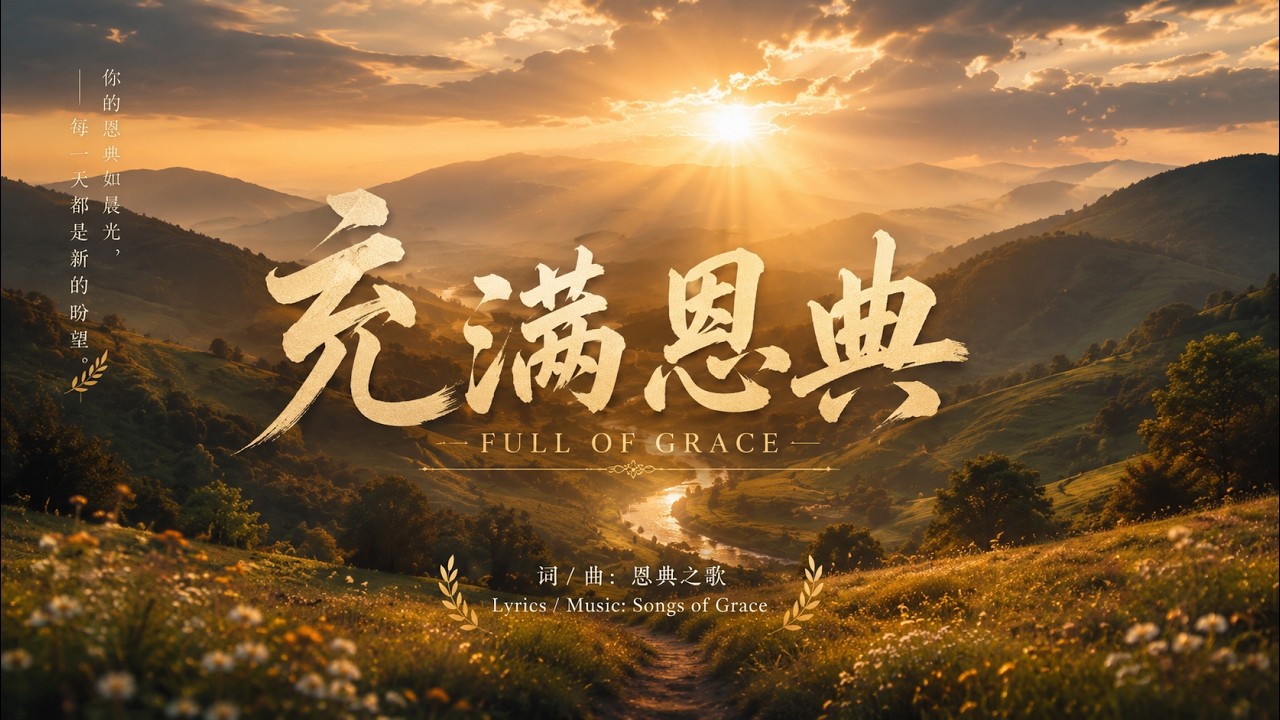 《充滿恩典》｜主的愛如此寬廣 Worship Song 敬拜詩歌｜恩典之歌 Songs of Grace - YouTube