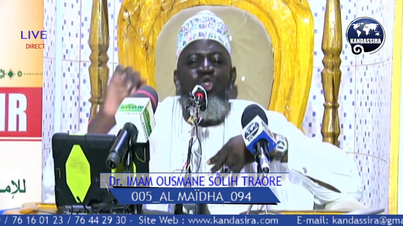 LIVE_22_08_2020_ESPACE TAFSIR QUR'AN | Dr. IMAM OUSMANE SÔLIH TRAORE