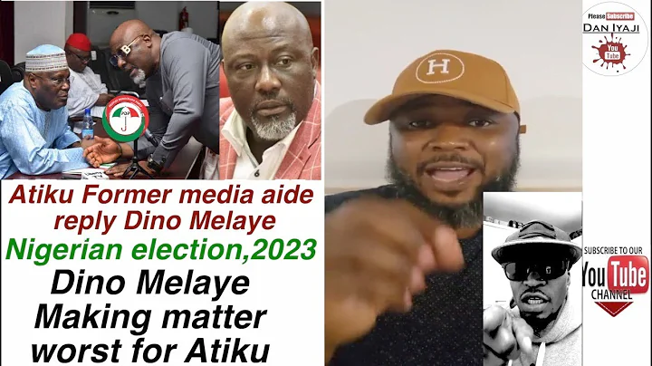 Dino Melaye Making matters worst for Atiku, Atiku ...