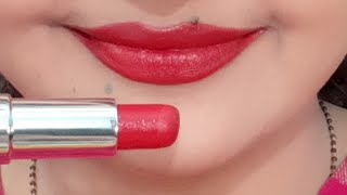 Colorbar matte touch lipstick review, shade no 12m tempted, must have product in indian bridal kit.
