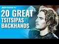 20 Brilliant Stefanos Tsitsipas Backhands