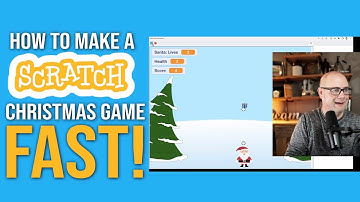How to make a Christmas Game with Scratch FAST (Hint: It