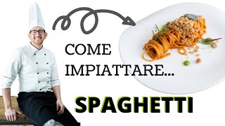 Come Impiattare gli spaghetti con il coppapasta?