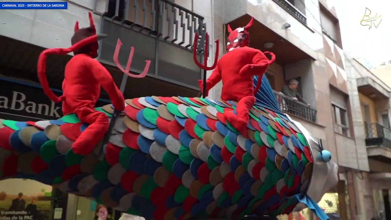 CARNAVAL DE BAILÉN 2025 ENTIERRO DE LA SARDINA