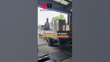 Cho em máy cắt nâng cấp plasma lên laser về xưởng khách #cnc #nangcapplasma #shorts #nangcapcnc #fyp