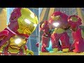 LEGO Marvel Super Heroes Walkthrough Part 5 - Hulkbuster Battle