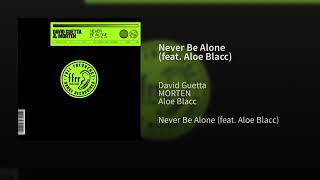 David Guetta & MORTEN - Never Be Alone (feat Aloe Blacc) Resimi
