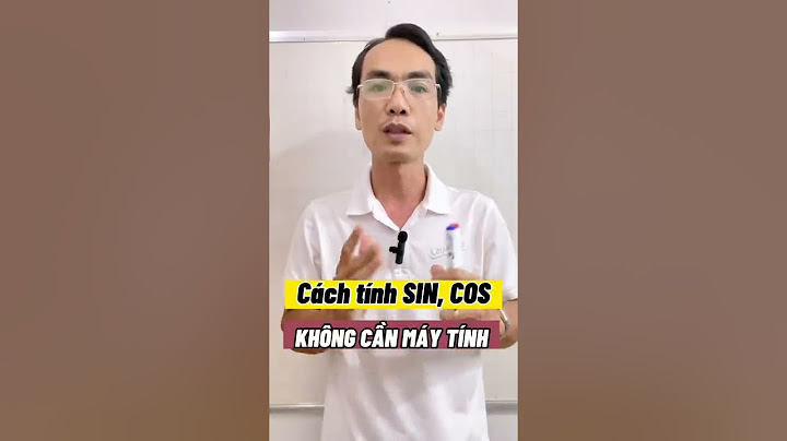 Bài toán sin cos lớp 9 không dùng máy tính