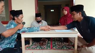 Prosesi Ikrar Wakaf Mushola Nurul Huda RT 05 RW 02 Gombong Warungpring
