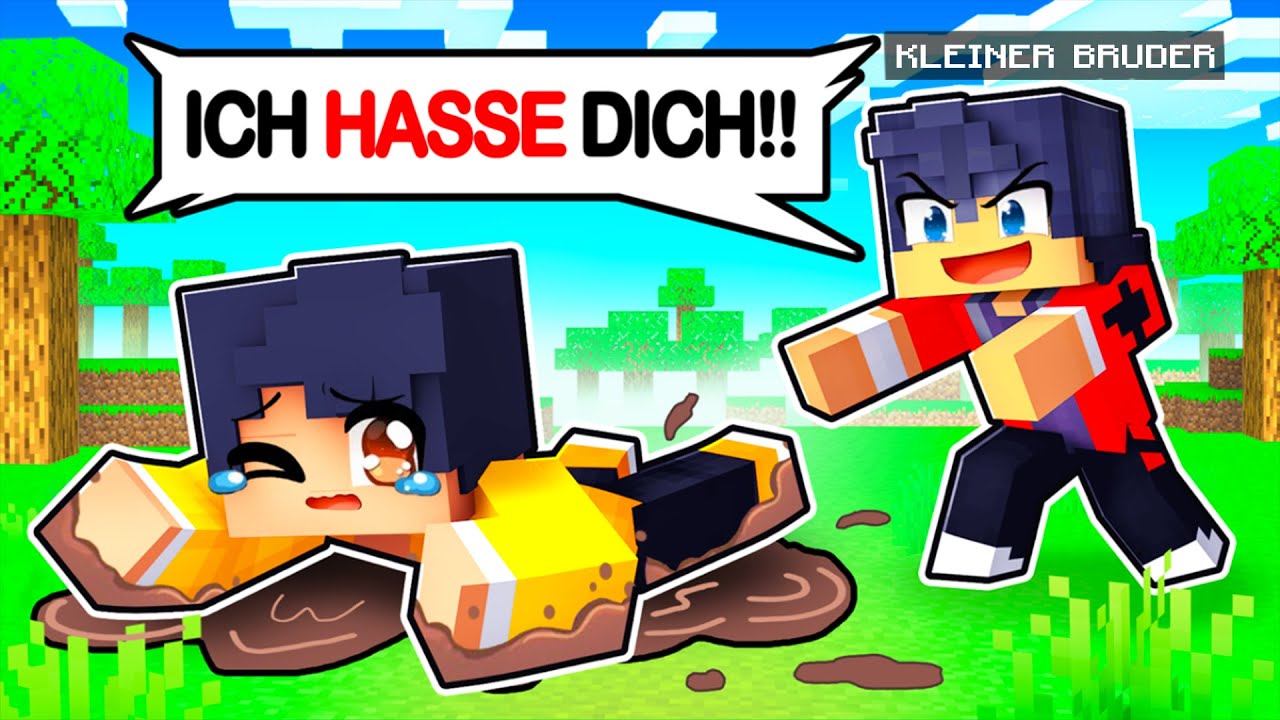 Mein KLEINER BRUDER Prankt & HASST mich in Minecraft! 😭