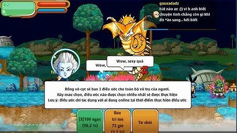 Ngọc rồng online Gọi rồng vô cực