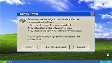 Microsoft Sam Reads Funny Windows Errors Episode 1