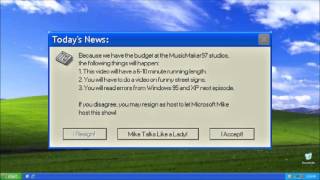 Microsoft Sam Reads Funny Windows Errors Episode 1