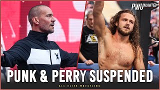 ??????: CM Punk & Jack Perry Suspended By AEW