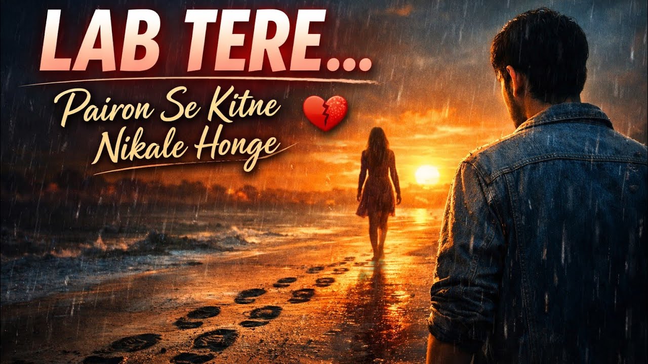 Lafz Kitne Tere Pairon Se Likhte Honge 💔 | Heart Touching Sad Love Story Song 2026Lafz Kitne… 🥺 
