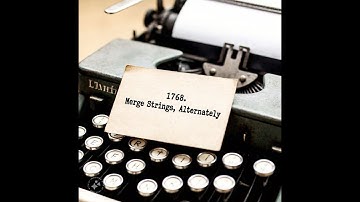 1768. Merge Strings Alternately