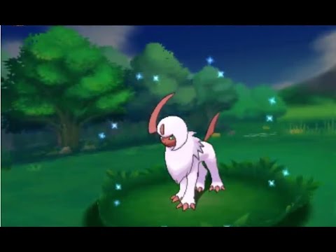 3ds ポケモン Oras Shiny Absol 色違い アブソル 色違 阿勃梭魯 Youtube