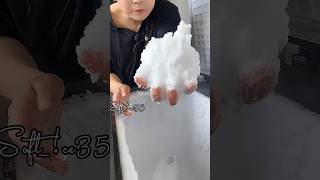 FROST SCRAPING & EATING 🧊 #freezerfrost #whiteice #softice #frost #freezer #icebites