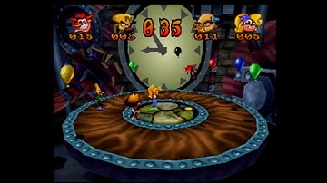 Crash Bash - Ring Ding Platinum Relic