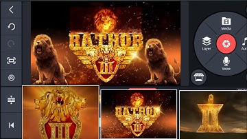 How to Cinematic title🔥logo intro editing video in kinemaster best intro video editing Kinemaster