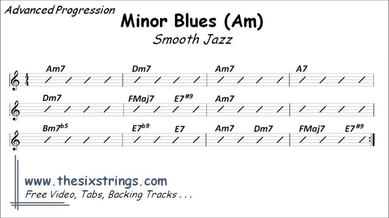 Backing track am. Минорный блюз. Minor Blues Chords. Minor Chord progression. BM Blues Backing track.