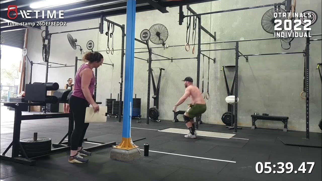 Crossfit Quarterfinals workout 2 YouTube