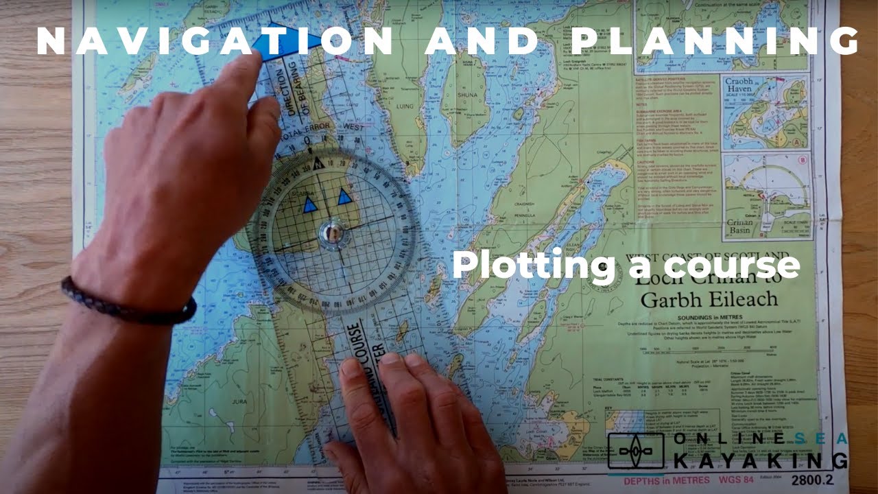 Online Sea Kayaking - Laying Off a Course