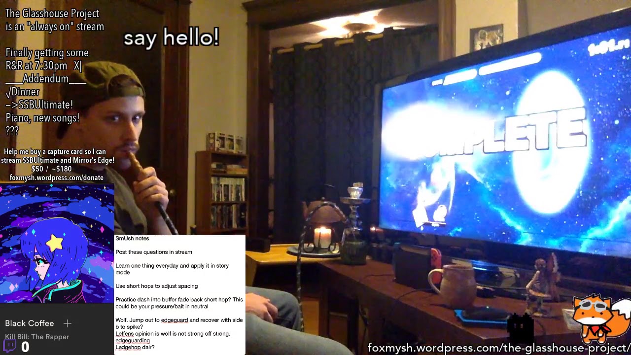 SmUsh — Glasshouse Project Livestream VOD jan23'19