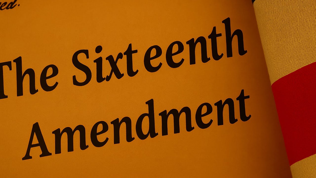 16th Amendment – “Income Tax Begins: How America Funds Itself” - YouTube