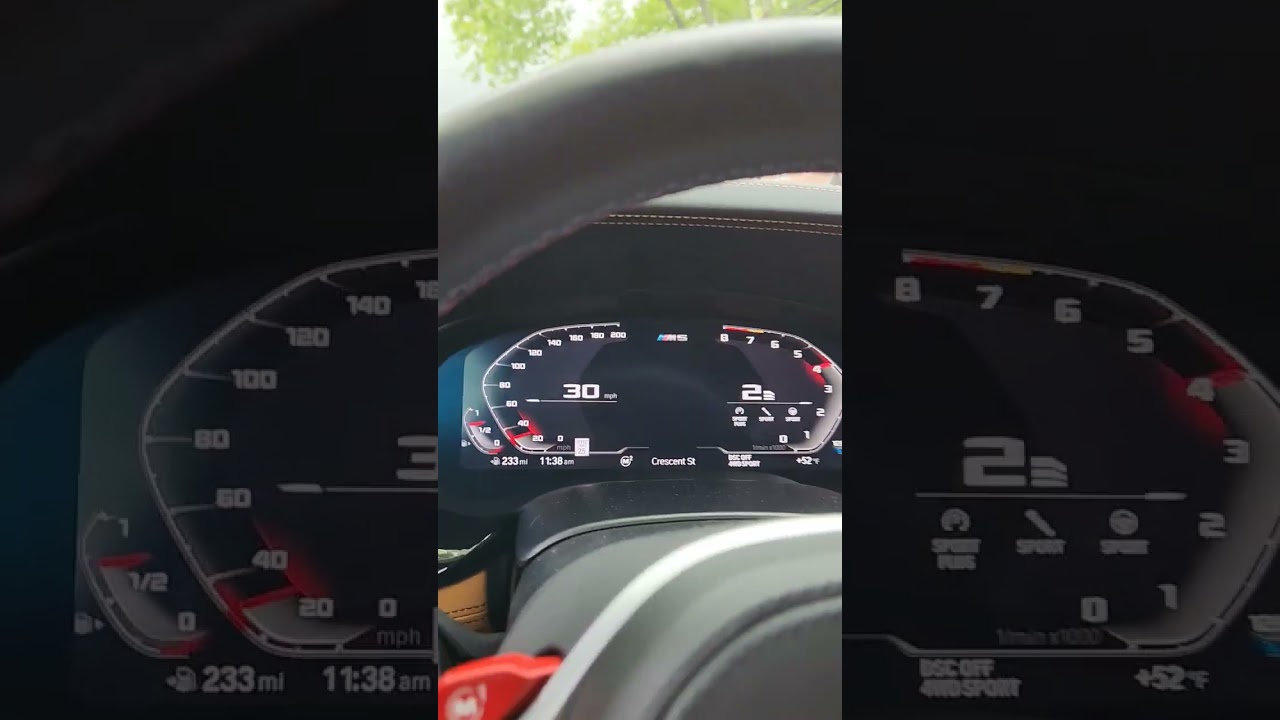 f90 m5 competition catless secondary dinan x pipe oem axle back