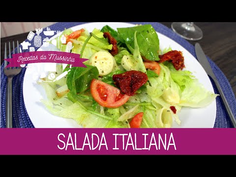 Vídeo: Como Fazer Uma Salada Italiana