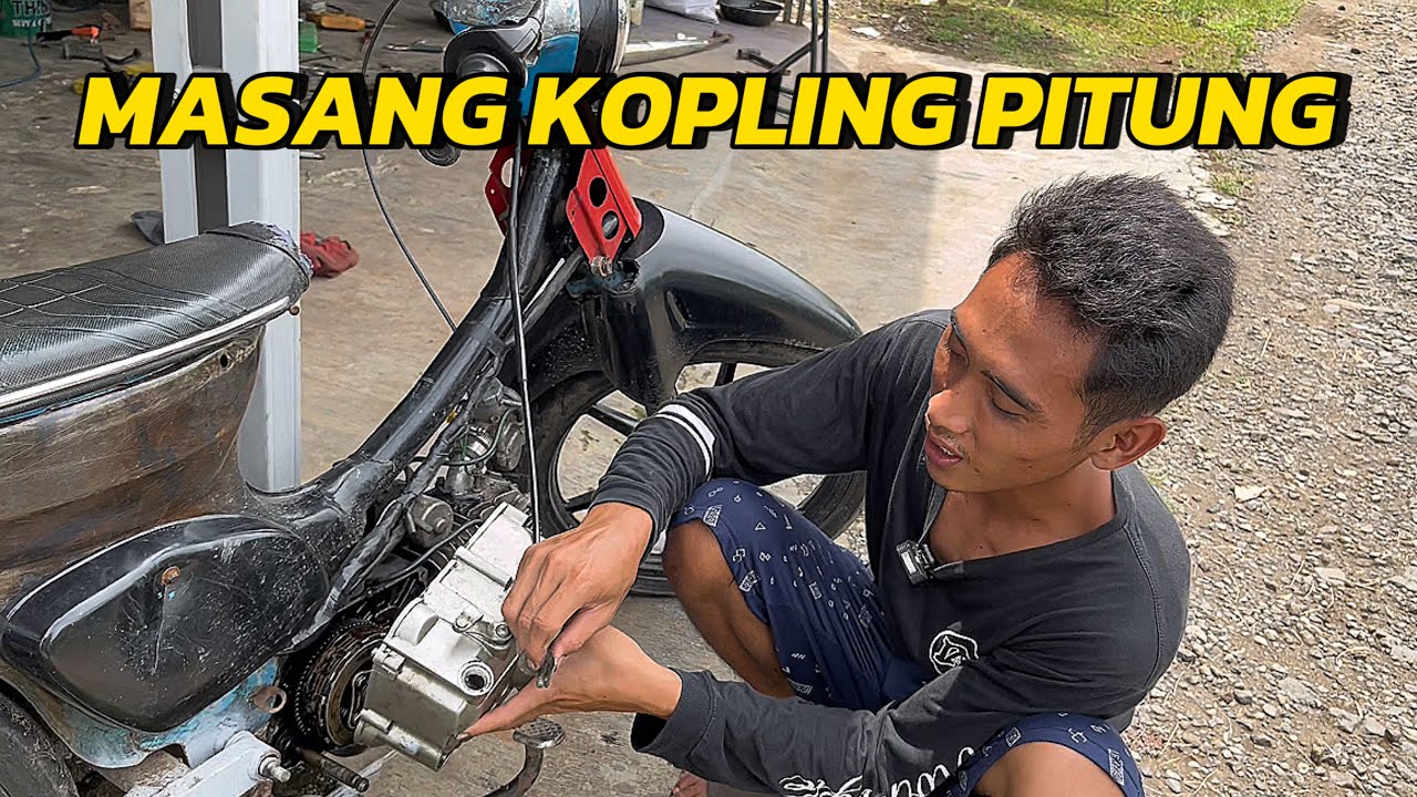 Masang blok kopling pitung Mesin C-series