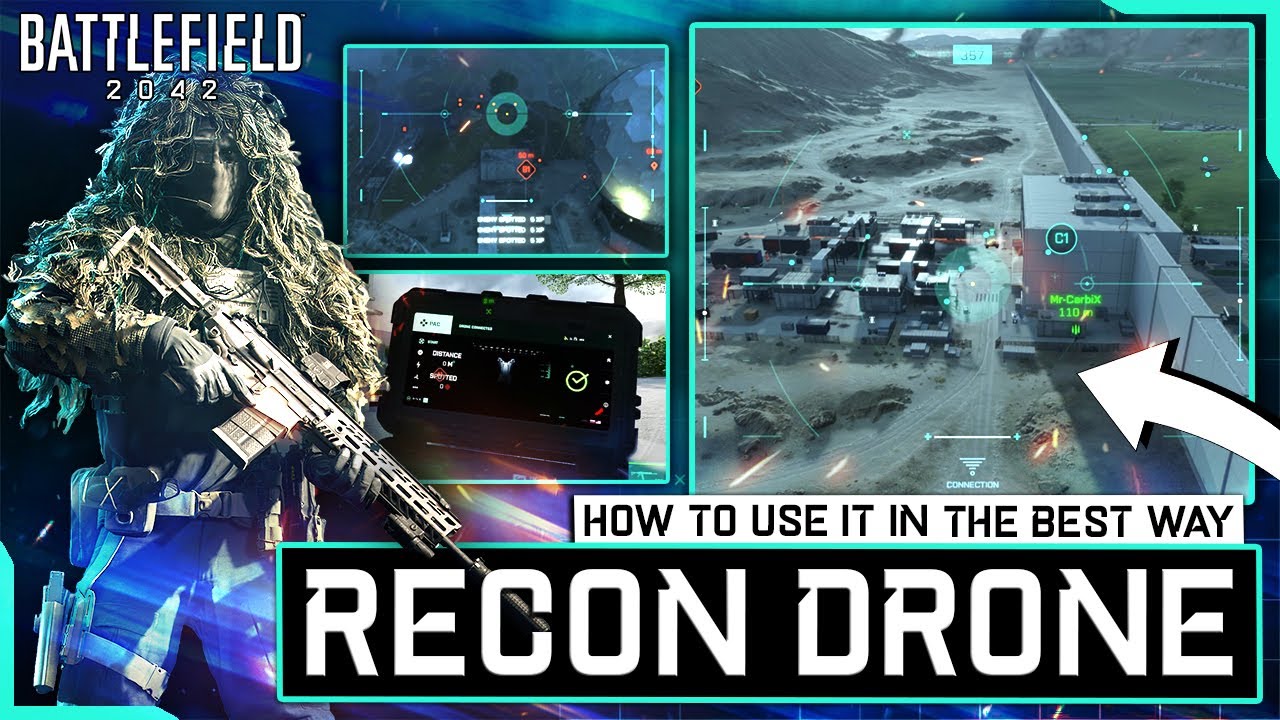 Battlefield 2042 Recon Drone - How to use it in the best way - BF2042 Tips & Trix | BATTLEFIELD