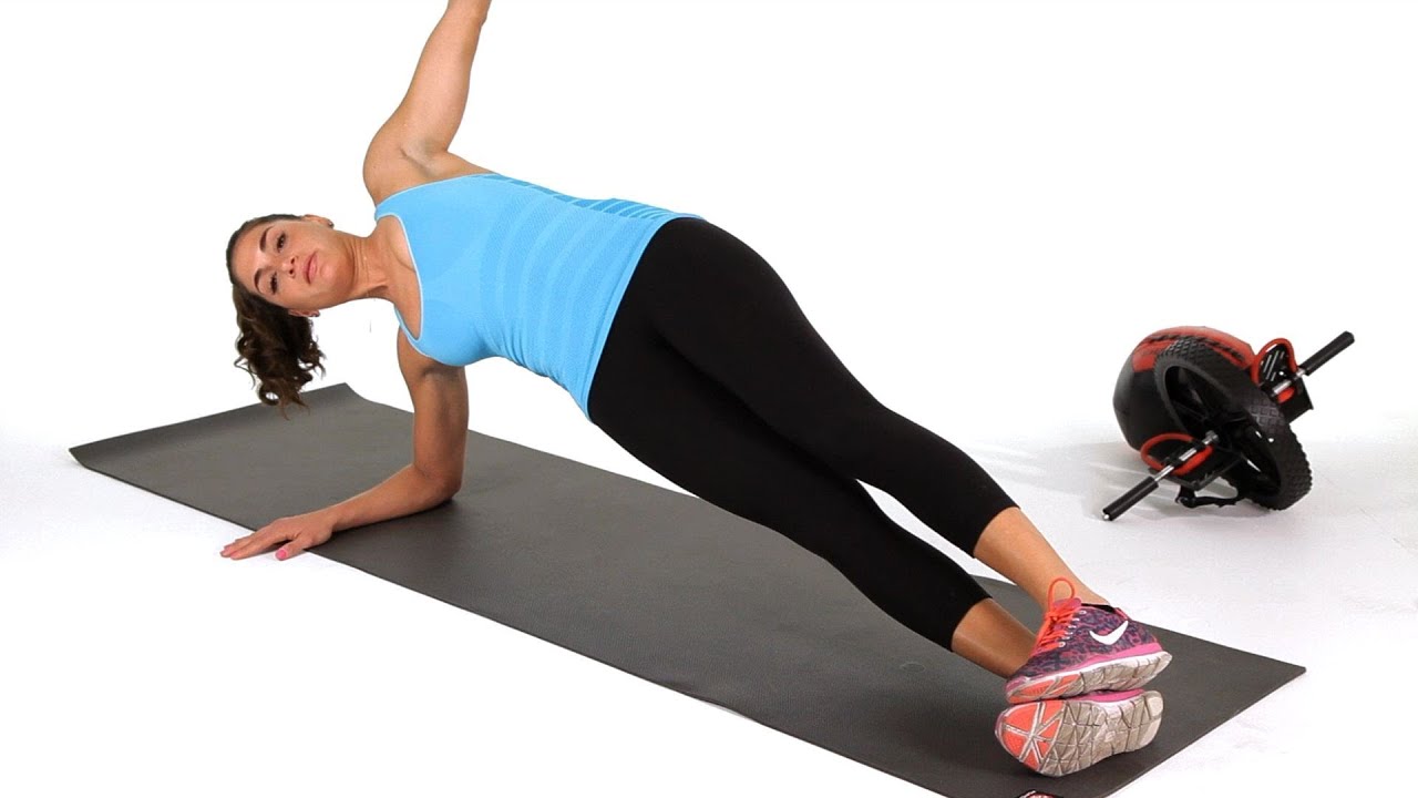 How To Do A Side Plank With Hip Lifts Abs Workout YouTube