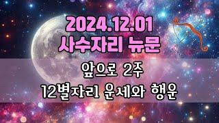 ⭐별자리운세⭐12/1  사수 뉴문부터 2주 동안♐_소원 타이밍_소원 키워드