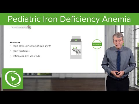 Pediatric Iron Deficiency Anemia, Vitamin B12 Deficiency – Pediatric Hematology | Lecturio