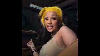 Cardi B tries driving a car on IG live