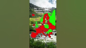 Day 1 of trying to get a sub from every country💀 #shorts #geographythroughmaps #mapping #europe