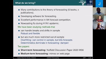 Planning in times of uncertainty: A forecasting perspective on COVID-19