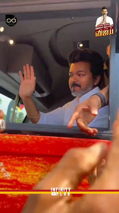 Vijay's volunteer who was eager to give a garland suddenly bought it 🔥 | Thalapathy Vijay | TVK |...