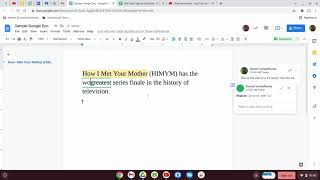 Add Comments and Suggestions to a Google Doc